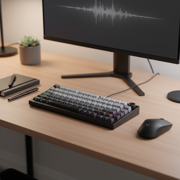 GearNas K81 Mechanical Keyboard - Hot-swappable